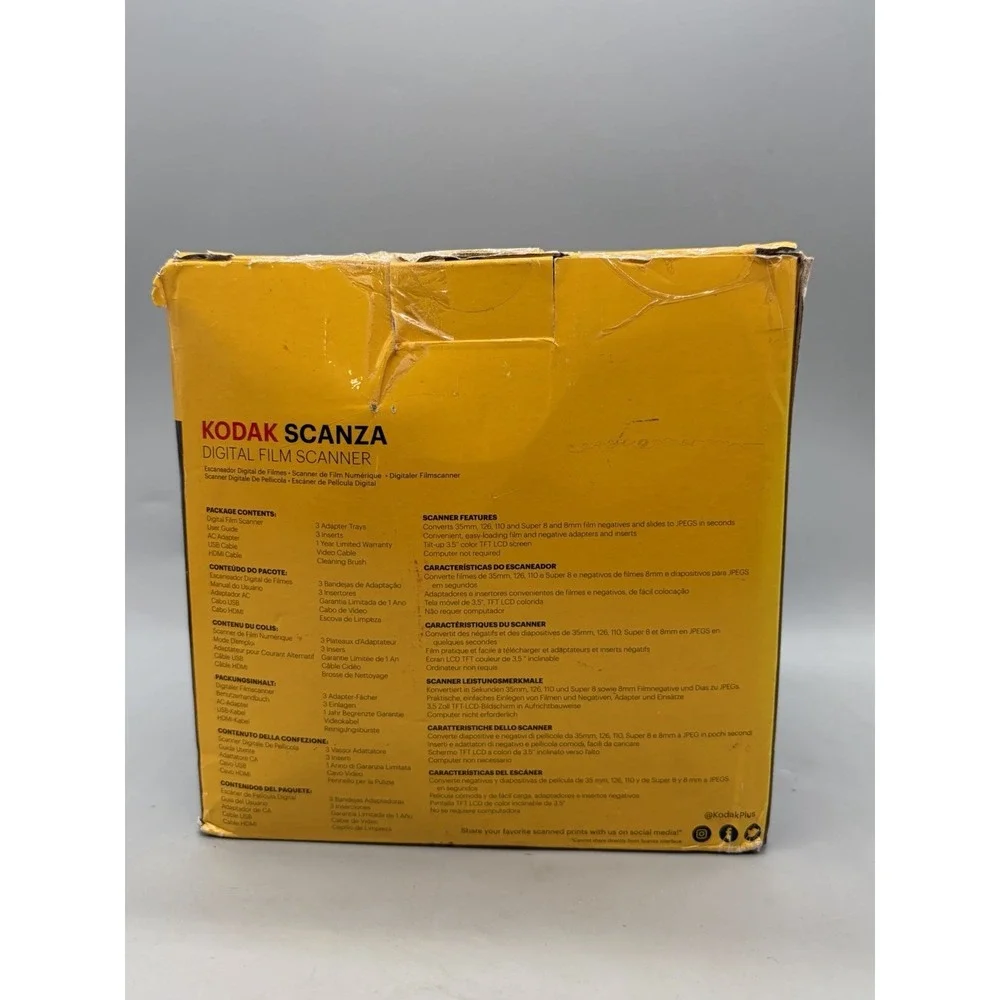 Kodak Scanza Digital Film & Slide Scanner
